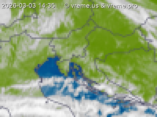 Oblačnost Slovenija