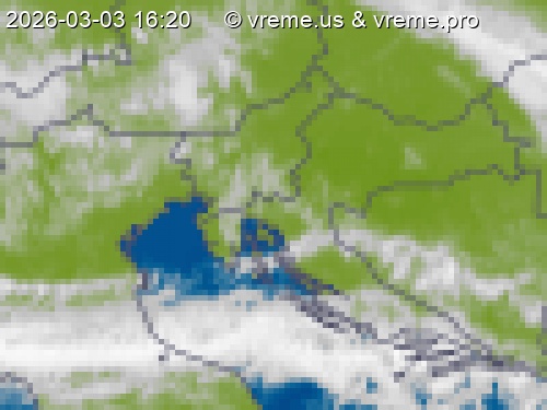 Oblačnost Slovenija