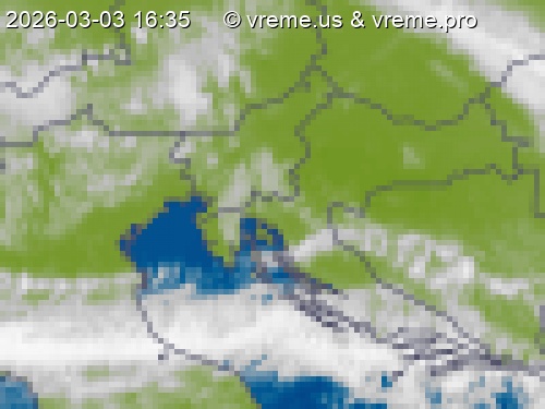 Oblačnost Slovenija