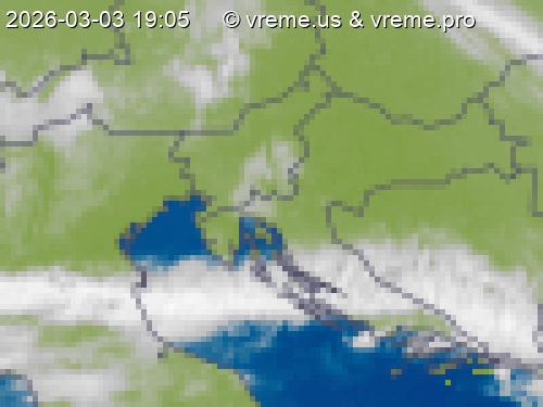 Oblačnost Slovenija