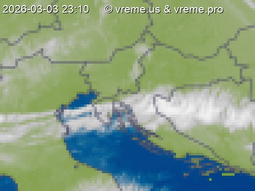 Oblačnost Slovenija