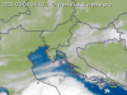 Oblačnost Slovenija