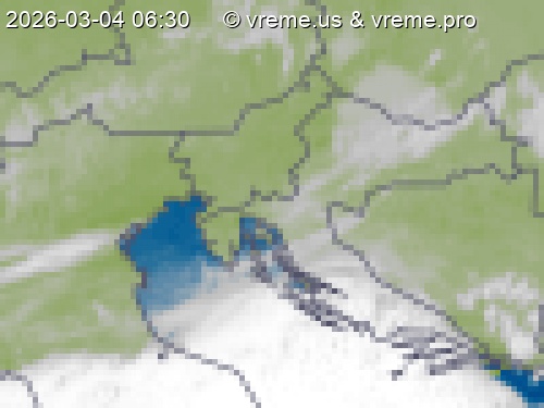 Oblačnost Slovenija