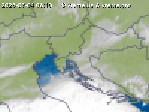 Oblačnost Slovenija