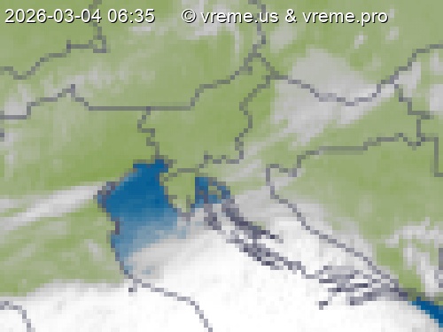 Oblačnost Slovenija