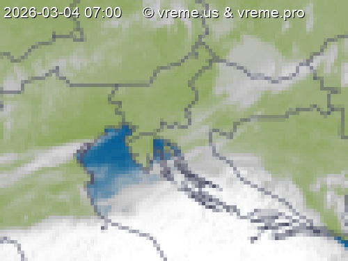 Oblačnost Slovenija