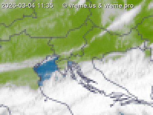 Oblačnost Slovenija