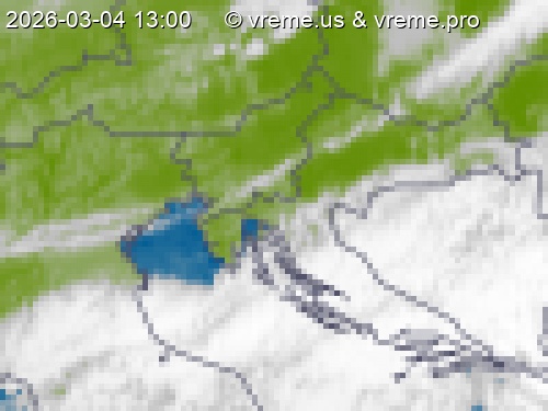 Oblačnost Slovenija