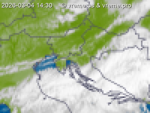 Oblačnost Slovenija