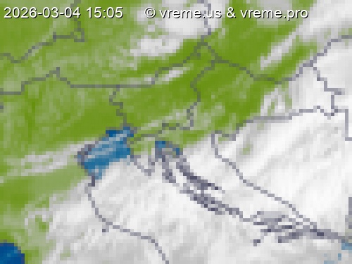 Oblačnost Slovenija