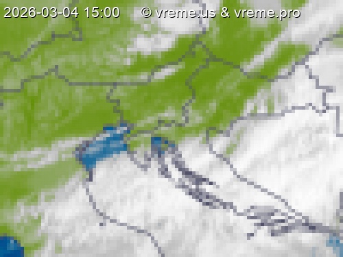 Oblačnost Slovenija