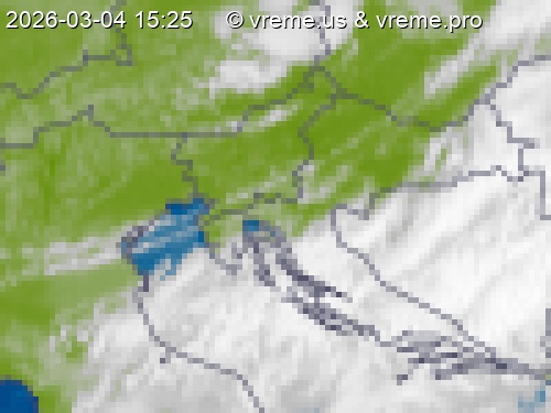 Oblačnost Slovenija