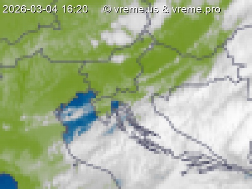 Oblačnost Slovenija