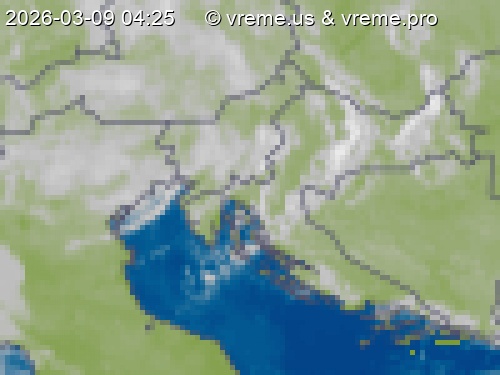 Oblačnost Slovenija