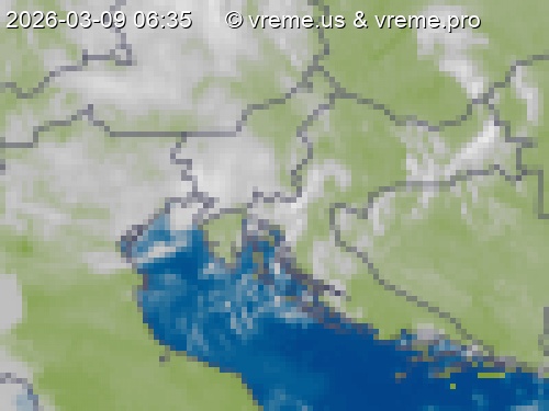 Oblačnost Slovenija