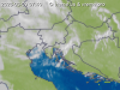 Oblačnost Slovenija