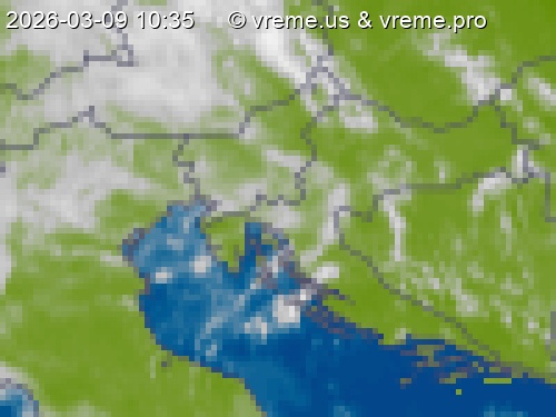 Oblačnost Slovenija