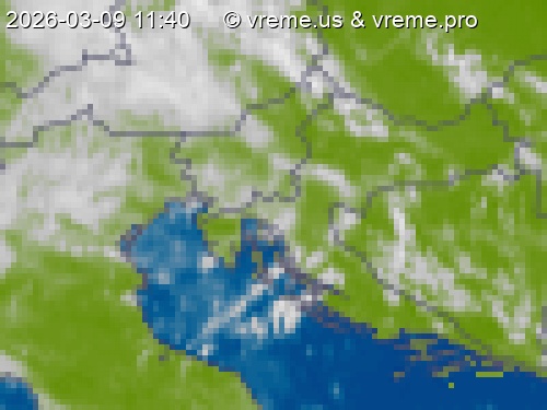 Oblačnost Slovenija