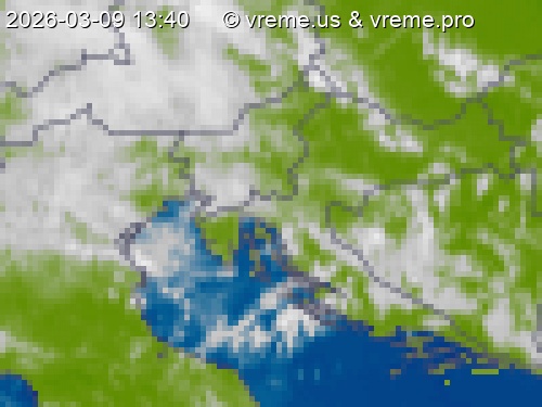 Oblačnost Slovenija