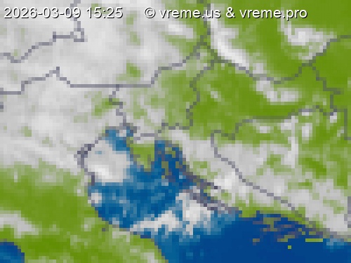 Oblačnost Slovenija