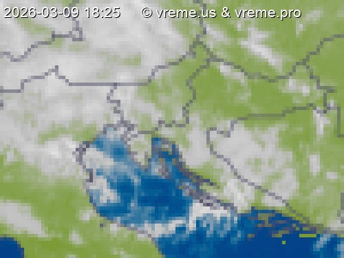 Oblačnost Slovenija