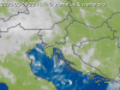 Oblačnost Slovenija