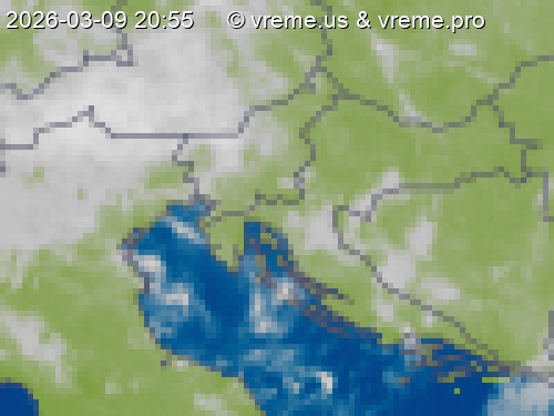 Oblačnost Slovenija