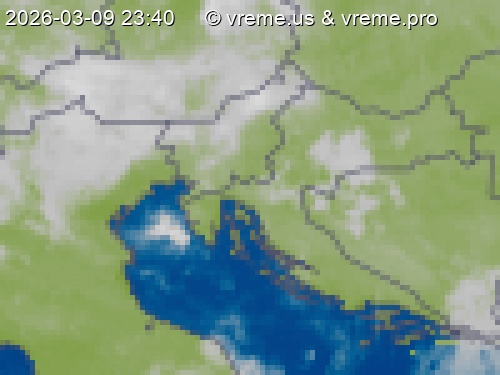 Oblačnost Slovenija