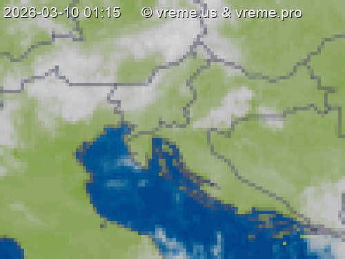 Oblačnost Slovenija