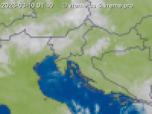 Oblačnost Slovenija