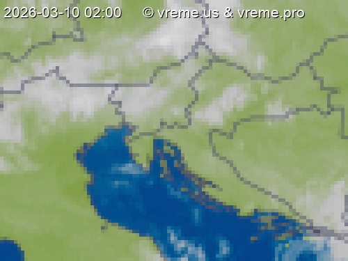 Oblačnost Slovenija