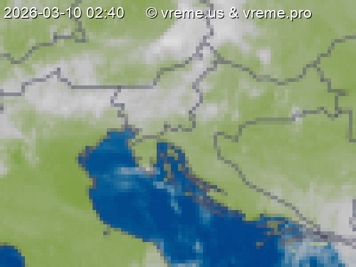 Oblačnost Slovenija