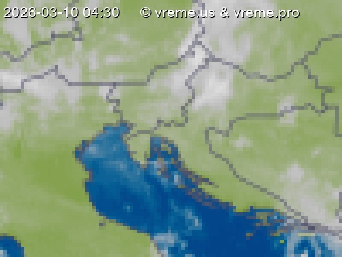 Oblačnost Slovenija