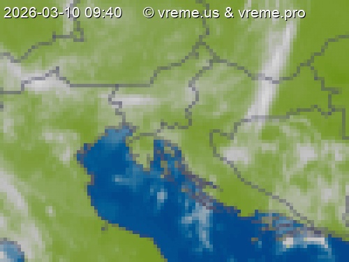 Oblačnost Slovenija