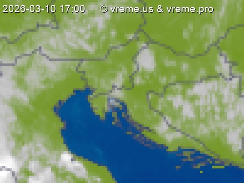 Oblačnost Slovenija