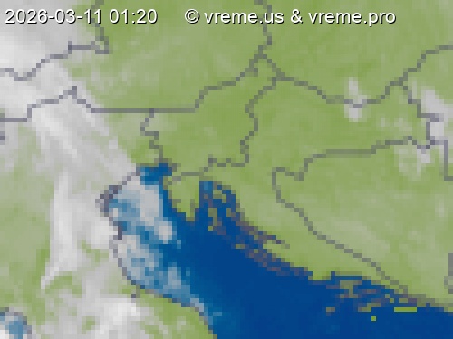 Oblačnost Slovenija