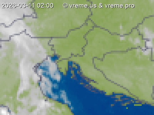 Oblačnost Slovenija