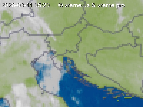 Oblačnost Slovenija