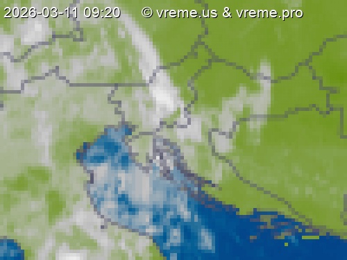 Oblačnost Slovenija