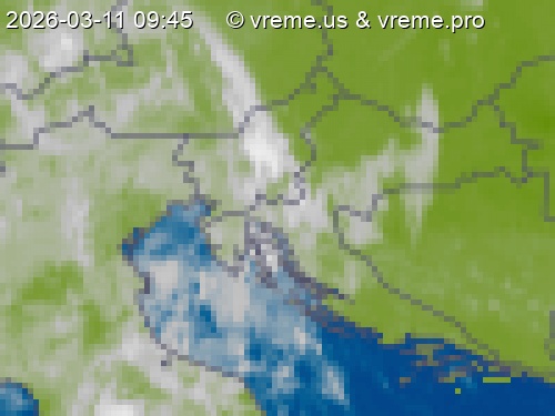 Oblačnost Slovenija