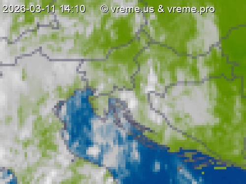 Oblačnost Slovenija