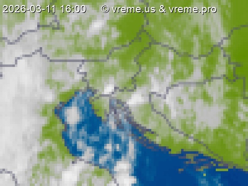 Oblačnost Slovenija