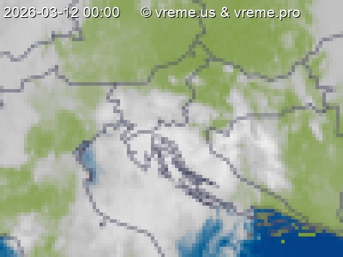 Oblačnost Slovenija