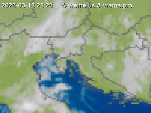 Oblačnost Slovenija