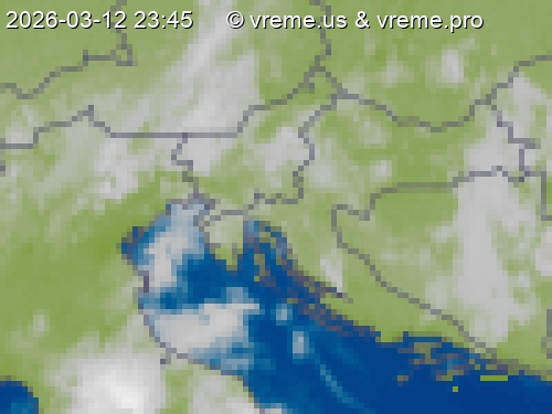 Oblačnost Slovenija