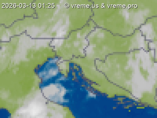 Oblačnost Slovenija