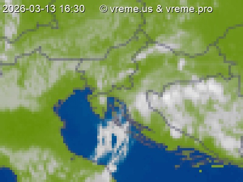 Oblačnost Slovenija