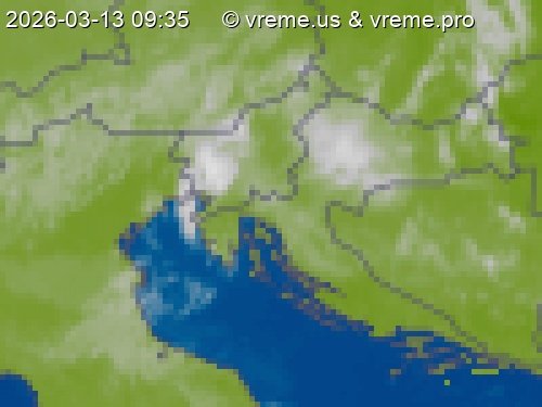 Oblačnost Slovenija