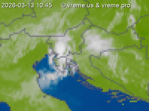 Oblačnost Slovenija