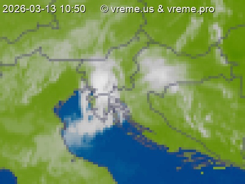 Oblačnost Slovenija